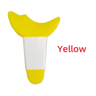 Multifunctional Crescent-Shaped Silicone Eye Makeup Baffle