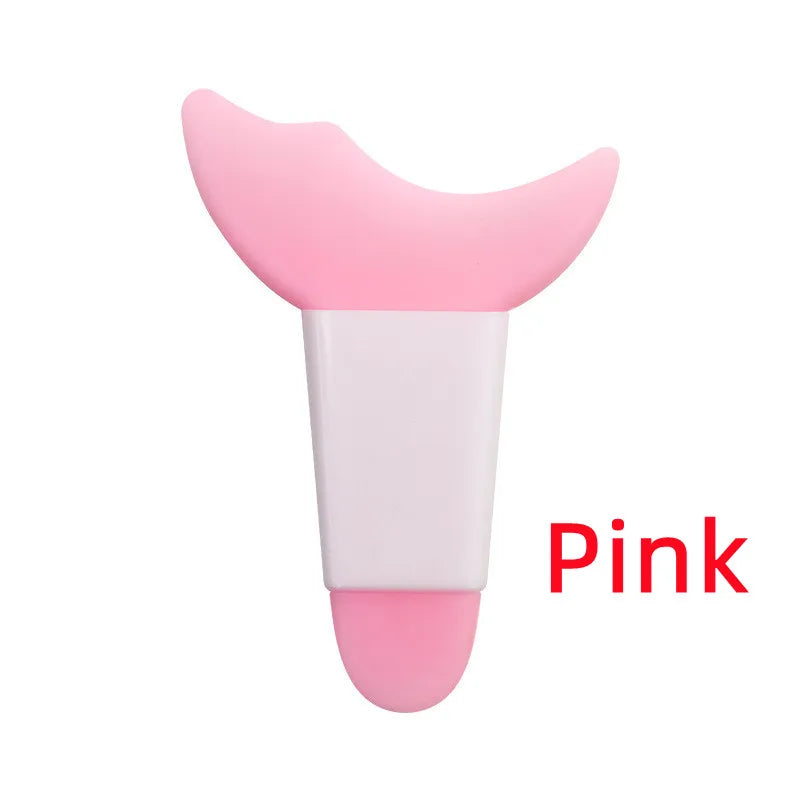 Multifunctional Crescent-Shaped Silicone Eye Makeup Baffle