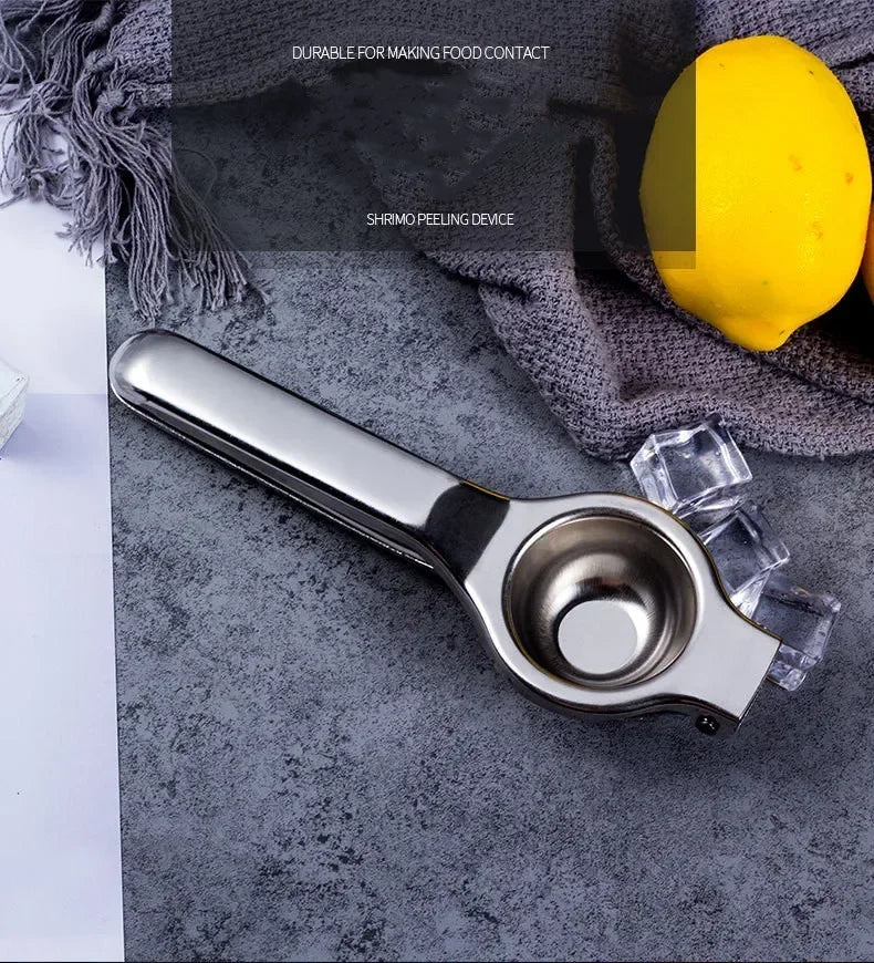 Lemon Squeezer Stainless Steel Manual Juicer Processor Kitchen Accessories Juice Fruit Pressing Citrus Orange Juicer Lemon Press