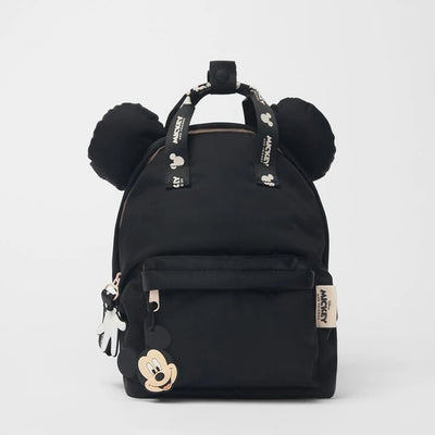 Disney Mickey Backpack Cartoon Fashion Kindergarten Children's School Bag Trendy Casual Children's School Bag Boy's School Bag
