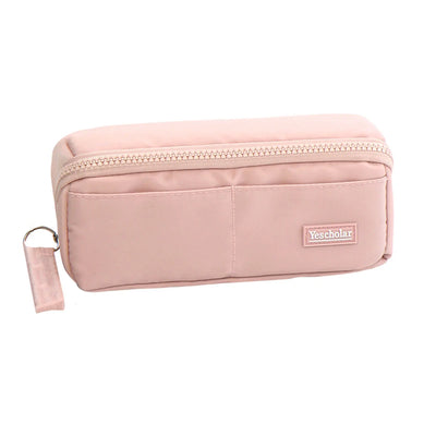 School Supplies Pencil Bag Portable Simple Aesthetic Pencil Organiser Back To School Present Simple Style Zipper Cute Stationery