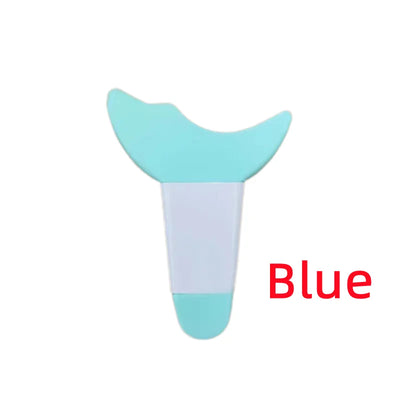 Multifunctional Crescent-Shaped Silicone Eye Makeup Baffle