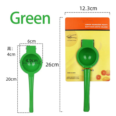 2 In 1 Kitchen Manual Lemon Squeezer Aluminum Orange Juicer Fruit Press Clamp Tools Multi-Function Food Clamp Accessories