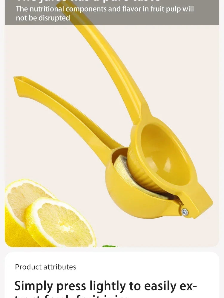 Lemon Squeezer Aluminum Alloy Hand Pressed Orange Fruit Juicer Home Manual Portable Practical Kitchen Tools Mini Blender