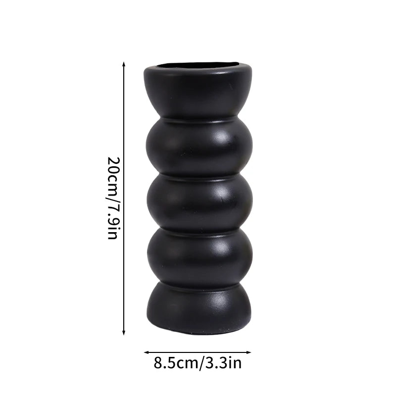 Nordic White Flower Vase