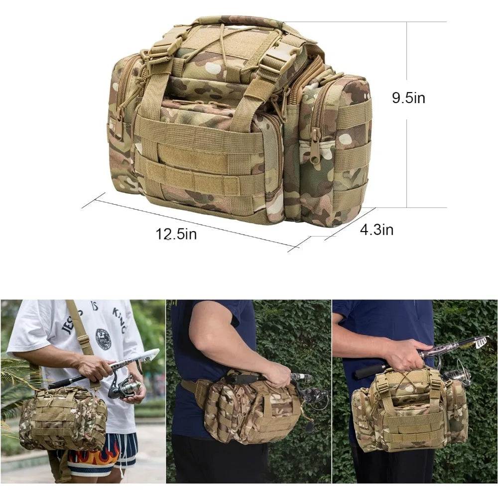 125-Piece Fishing Rod & Reel Combo