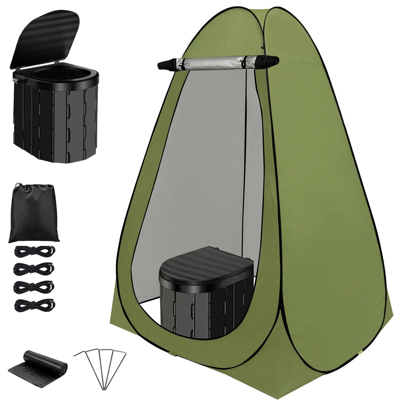 Portable Camping Toilet Tent