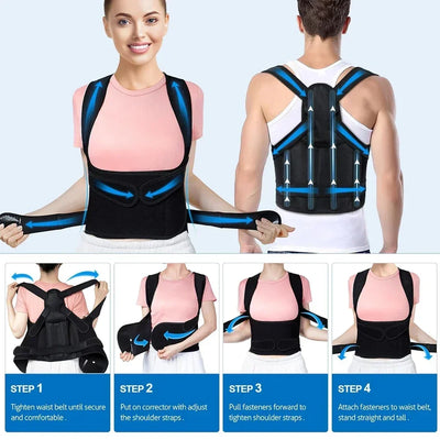 Adjustable Back Support Posture Corrector