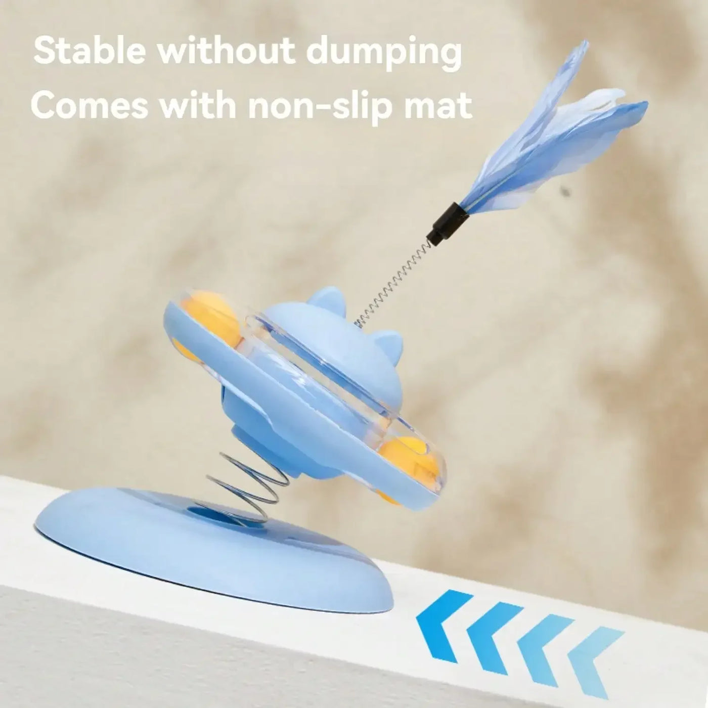 360° Interactive Cat Toy Feeder