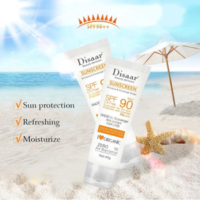 Body Whitening Sun Cream Sunscreen Facial Solar Blocker Moisturizing Refreshing Not Greasy Protector Solar SPF50/90 Skin Care