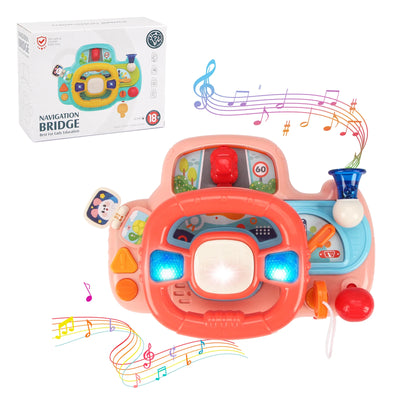 Electric Baby Steering Wheel Toy