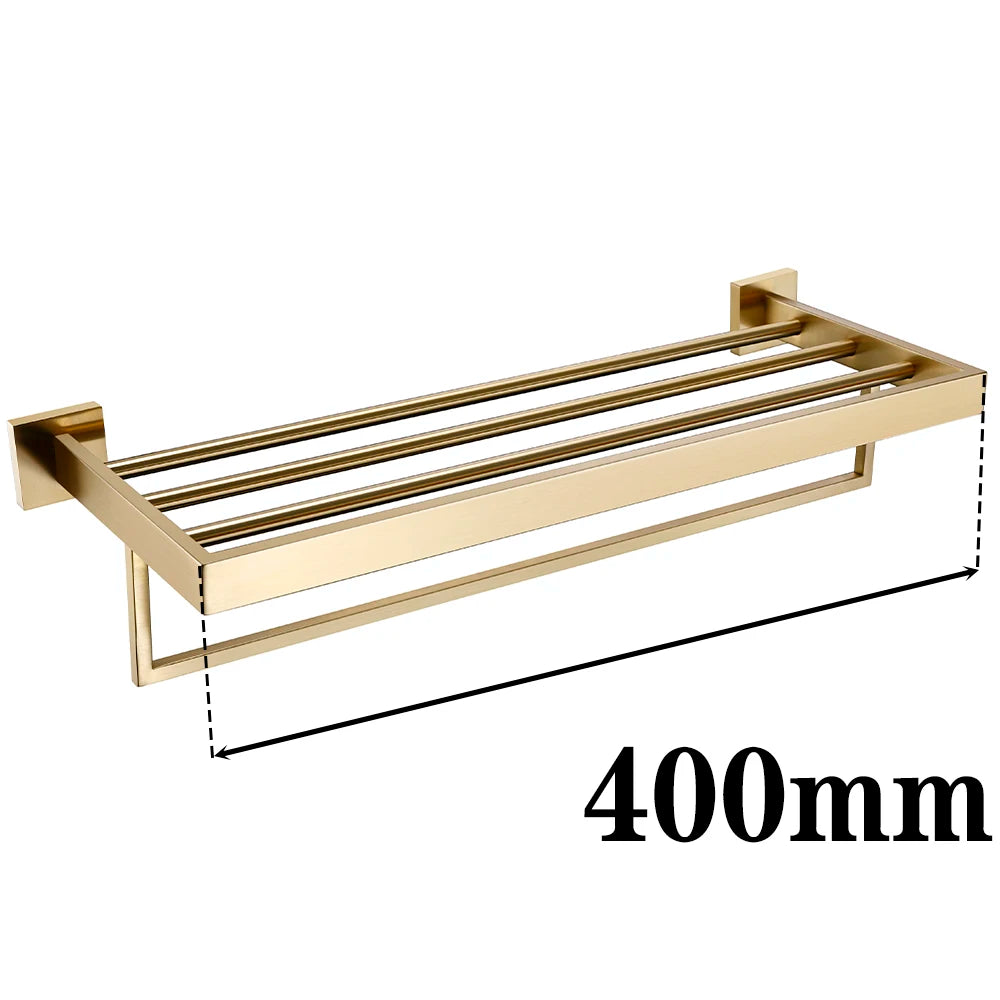 Brushed Gold Bathroom Set