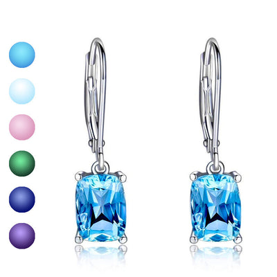 Simple Zircon Earrings European And American Ornament